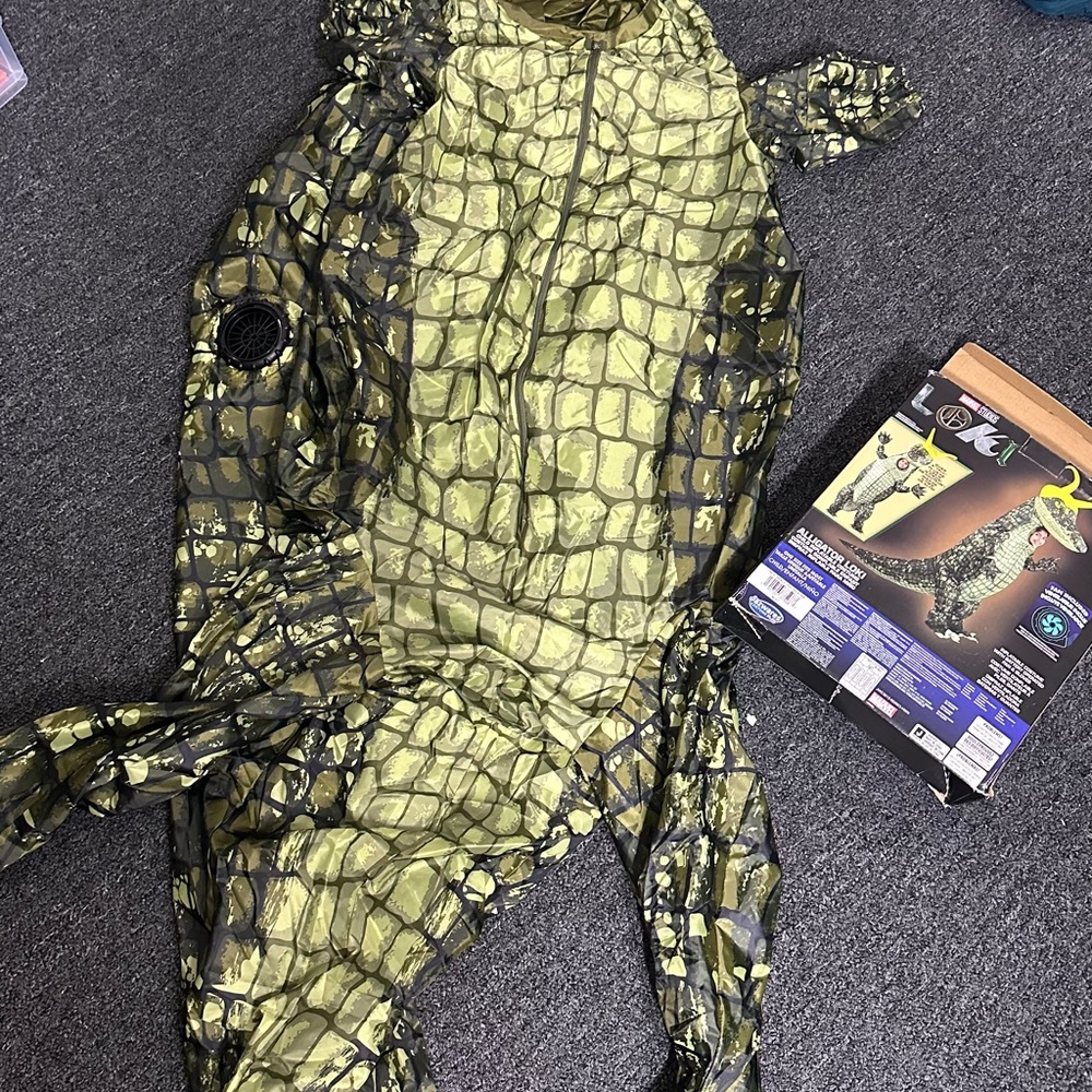 Alligator Loki Kids Costume - Green